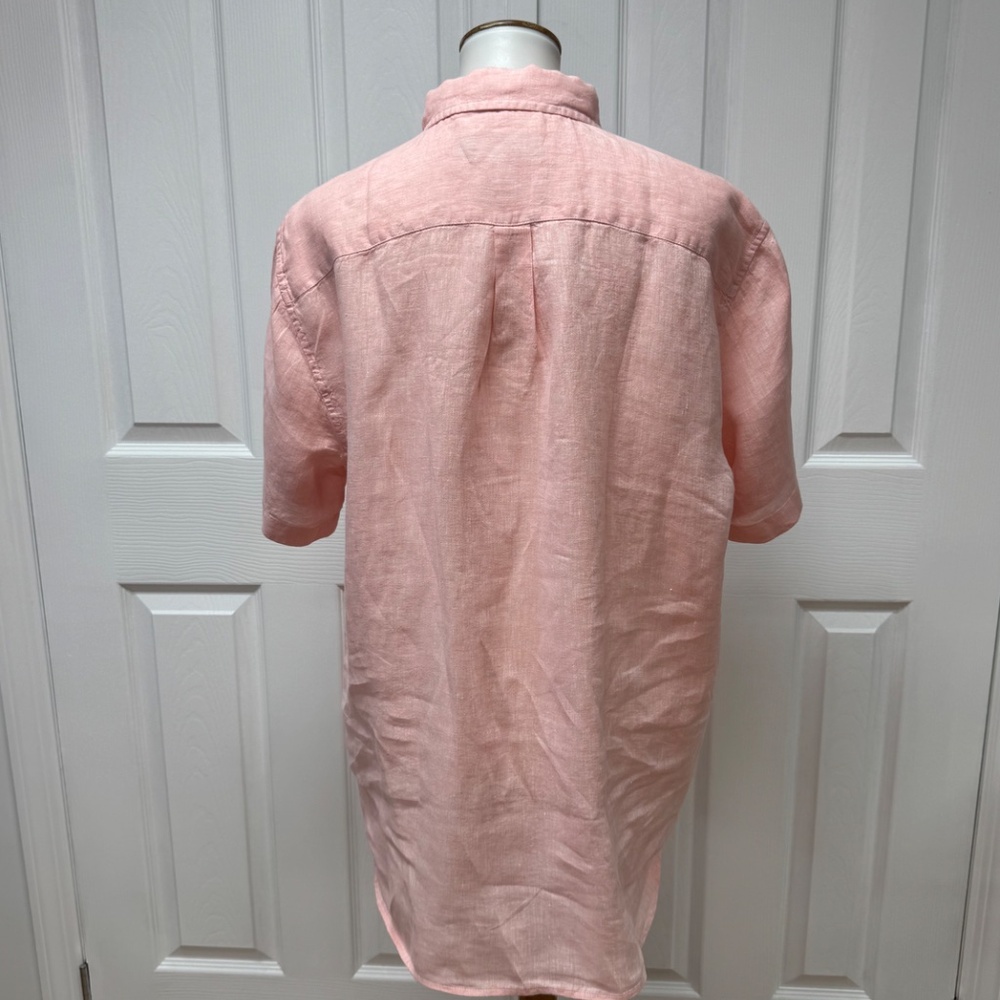 Vineyard Vines Surfside Solid Linen Button Down S… - image 3